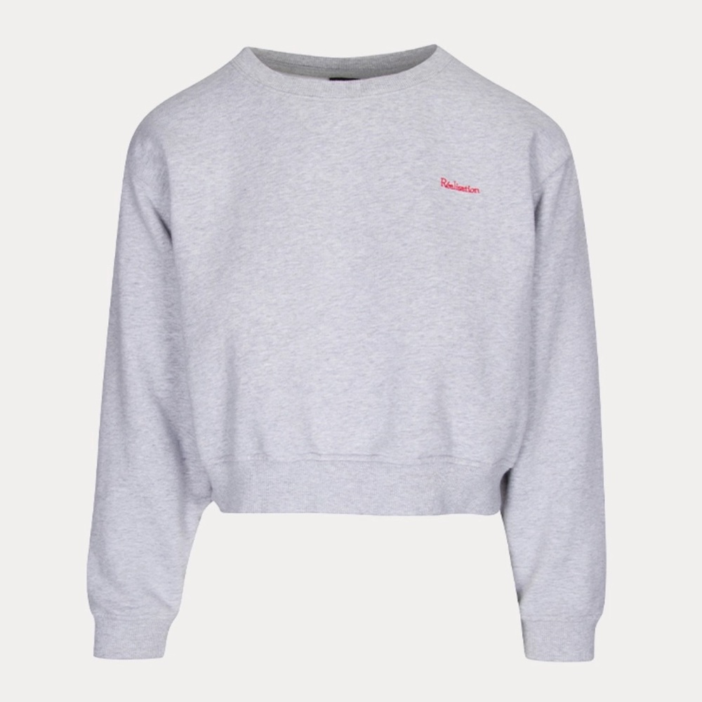 Realisation crop sweatshirt